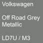 Preview: Volkswagen, Off Road Grey Metallic, LD7U / M3.